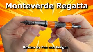 Monteverde Regatta Sport Fountain Pen  Review by Pen and Gadget [upl. by Bessie]