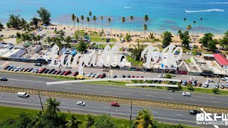 Kioskos de Luquillo PR desde el Aire [upl. by Francesca]