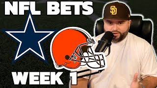 Cowboys vs Browns Week 1 Bets  NFL Picks With Kyle Kirms [upl. by Alial]