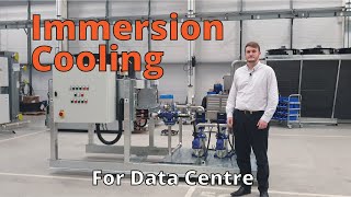 Transtherm  Immersion Cooling Data centre project walk around [upl. by Aminta]