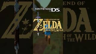 Breath Of The Wild para Nintendo DS  gaming nintendo thelegendofzeldabreathofthewild shorts [upl. by Brader880]