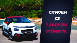 Citroen C3 12 Puretech Turbo EAT6 Otomatik  Test Sürüşü [upl. by Eirena]