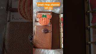 Octobers pocket planner set up 🎃 halloween pumpkin october planner cute louisvuitton [upl. by Notniuqal]