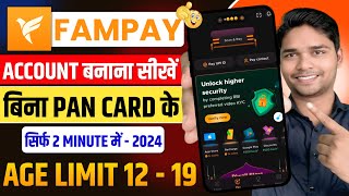 Fampay Account Create  Fampay Account Kaise Banaye  How To Open Fampay Account  Fampay [upl. by Yle]