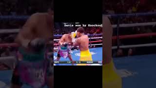 Gervonta Davis VS Mario Barrios Davis Won By Knockout BA Sportee8wf boxing heavyweightboxer [upl. by Adnar725]