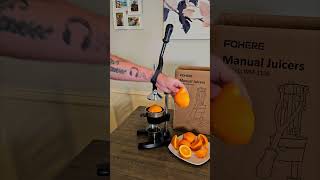 Orange Juicer Squeezer Review – Best Citrus Hand Press [upl. by Llesram]