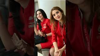 flightattendant cabincrew airasia [upl. by Eneleh296]