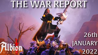 ⚔️ War Report  Albion Online  Cast by Robinhoodrs Shozen amp Bogul  Season 14  Jan 26th 2022 [upl. by Hillie692]