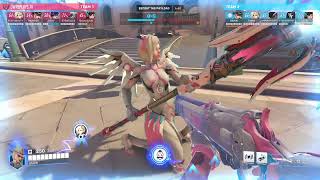 Cheating Ashe in QP by DAWN — Overwatch 2 Replay VADSA1 [upl. by Arais]