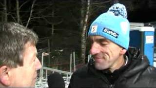 Skisprung TV  Interview mit Markus Prock  Bischofhofen 04012010 [upl. by Lajet]