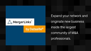 Overview of MergerLinks by Datasite [upl. by Sadick]