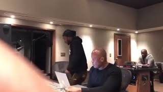 Kendrick Lamar amp Dr Dre in the studio [upl. by Yesoj296]