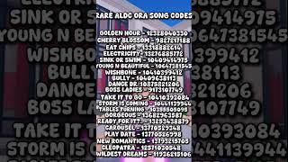 RARE ORA DANCE MOMS SONG CODES songids aldc roblox dance moms [upl. by Aihsenal]