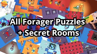 ALL Forager Puzzles  Secret Rooms [upl. by Aiciles470]