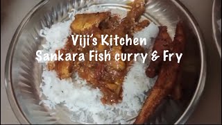 சங்கரா மீன் குழம்பு amp வறுவல் Sankara Fish Curry amp Fry Recipe [upl. by Dnalwor296]