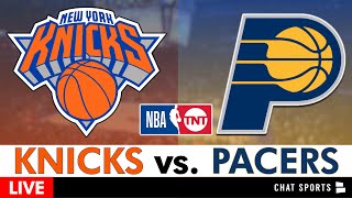 Knicks vs Pacers Live Streaming Scoreboard PlayByPlay Highlights amp Stats  NBA Playoffs Game 1 [upl. by Elehcir]