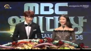 131230 2013 MBC Drama Awards SHINee Minho announcing Cut [upl. by Adnohsed99]