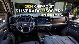 2024 Chevrolet Silverado 2500 Zr2  Interior Review [upl. by Linzer]