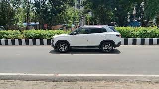 Hyundai Creta Road Presence  Altas WhiteBlack Colour [upl. by Nelag]