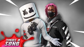 Marshmello and Lil Pump Fortnite Song Bricks On Bricks [upl. by Uranie]