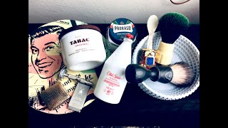 Vintage wet shave  Ben Hur Herkenrath Rasierhobel  Solingen [upl. by Savil]