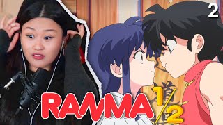 Everyone likes AKANE  Ranma ½ ep 2 REACTION  Aangy [upl. by Gasperoni]