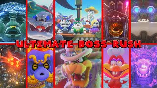 The ULTIMATE Custom BOSS RUSH Level in Super Mario Odyssey All Bosses [upl. by Eliath]