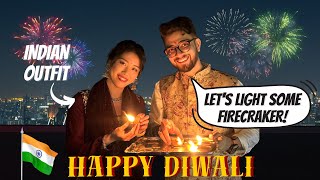 Taking my ASIAN girlfriend to Celebrate Diwali In INDIA 🪔 [upl. by Socher]