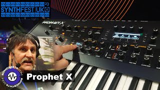 Synthfest UK 2023 Calc And the Prophet X [upl. by Iene]