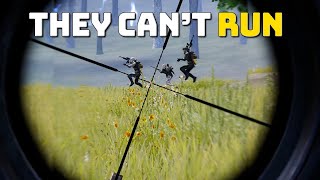 Knocking Running Enemies  EPIC Sniper Gameplay  PUBG Mobile ThesaurusPG [upl. by Airednaxela]