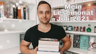 Mein Lesemonat Juli 2021 ☀️  Readandfit Booktube [upl. by Calen]