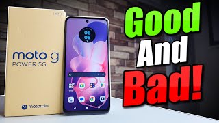 Moto G Power 5G 2024 Pros amp Cons  GOOD BAD amp UGLY [upl. by Nomannic955]