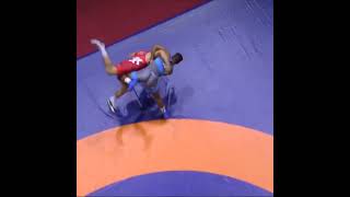 BigMoveMonday  Frank Chamizo ITA at The Europeans 22 WrestleBudapest [upl. by Sherborne]