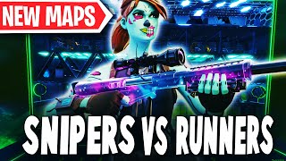 TOP 10 Best SNIPERS VS RUNNERS Maps In Fortnite  Fortnite Trappers VS Runners Map CODES [upl. by Franklyn657]