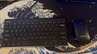 Arteck Bluetooth Keyboard and Mouse Combo Quick Review [upl. by Arihday993]