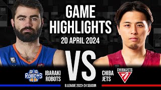 Ibaraki Robots vs Chiba Jets  Game Highlights [upl. by Ayatahs]