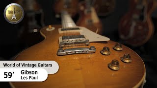 1959 Gibson Les Paul Standard  quotThe World of Vintage Guitarsquot [upl. by Alikee]