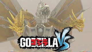 PS5 GODZILLA PS4  Mecha King Ghidorah Walkthrough Hard Mode 1080p 60FPS [upl. by Attekahs]