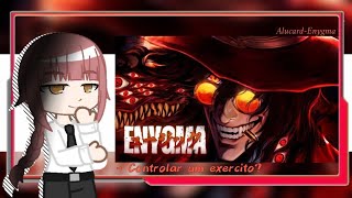 Chainsaw Man React Procurar e Destruir  Alucard Hellsing  Enygma [upl. by Minta]