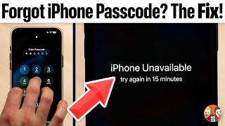 Forgot iPhone Passcode Heres The Fix 2023 [upl. by Bega]