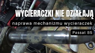 Wycieraczki wolno chodziły aż w końcu przestały  rozwiązanie problemu  Passat B5 [upl. by Hogen]