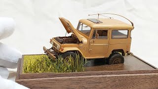 Toyota FJ40 Land Cruisers Wood Art [upl. by Anesor]