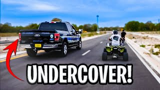 Undercover Police Pulls Up On Dirt Bikes  Braap Vlogs [upl. by Platas]