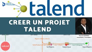 15 Tuto TALEND  Comment créer un projet Talend [upl. by Ginevra]