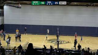 Womens Volleyball Gallaudet vs McDaniel [upl. by Gabrila627]