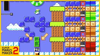 This level has S Trolling  Mario Maker 2 Troll Level [upl. by Urson714]