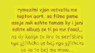 Samanta Dhe Stine  Kam Filluar Te Ndjej Lyrics [upl. by Joella307]