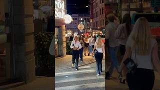 Swedish girls at night sweden nightlife shorts viralshorts youtubeshorts subscribe short [upl. by Retsila308]