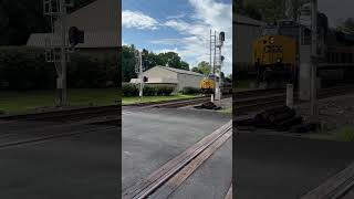 The 1897 Heritage Unit SB on the River line 5pm in Haverstraw NY [upl. by Rehpetsirhc]