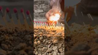 Domino with cracker🫢domino dominoplay experiment shortsvideo happydiwali viralshorts￼ [upl. by Sedlik]